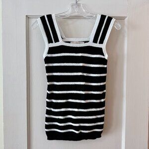 LOFT | Striped Sweater Tank